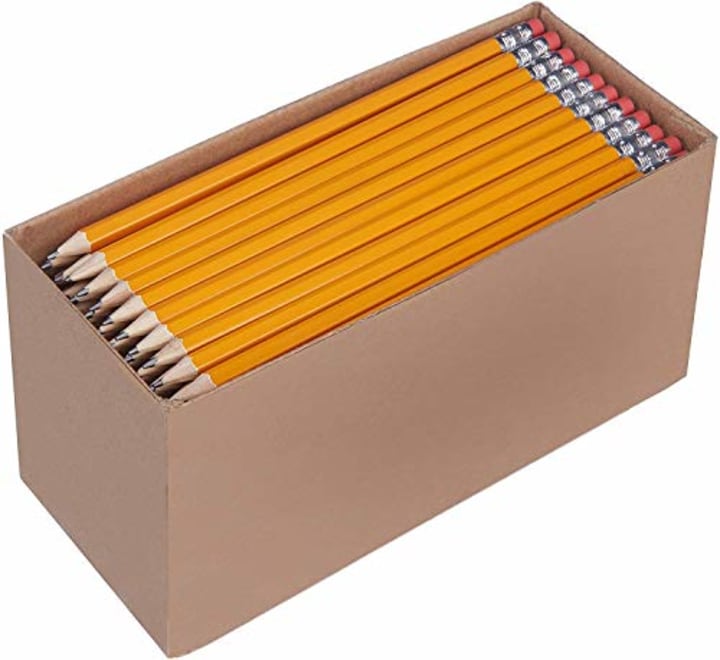 AmazonBasics Pre-Sharpened #2 HB Pencils, 30 Pack