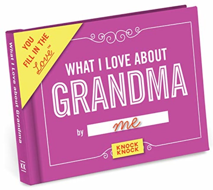 Knock Knock What I Love about Grandma Book