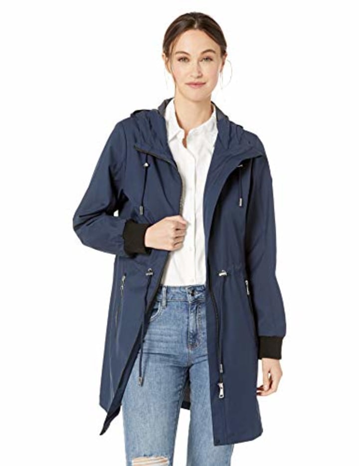 Calvin Klein Women&#039;s Rain Walker Jacket