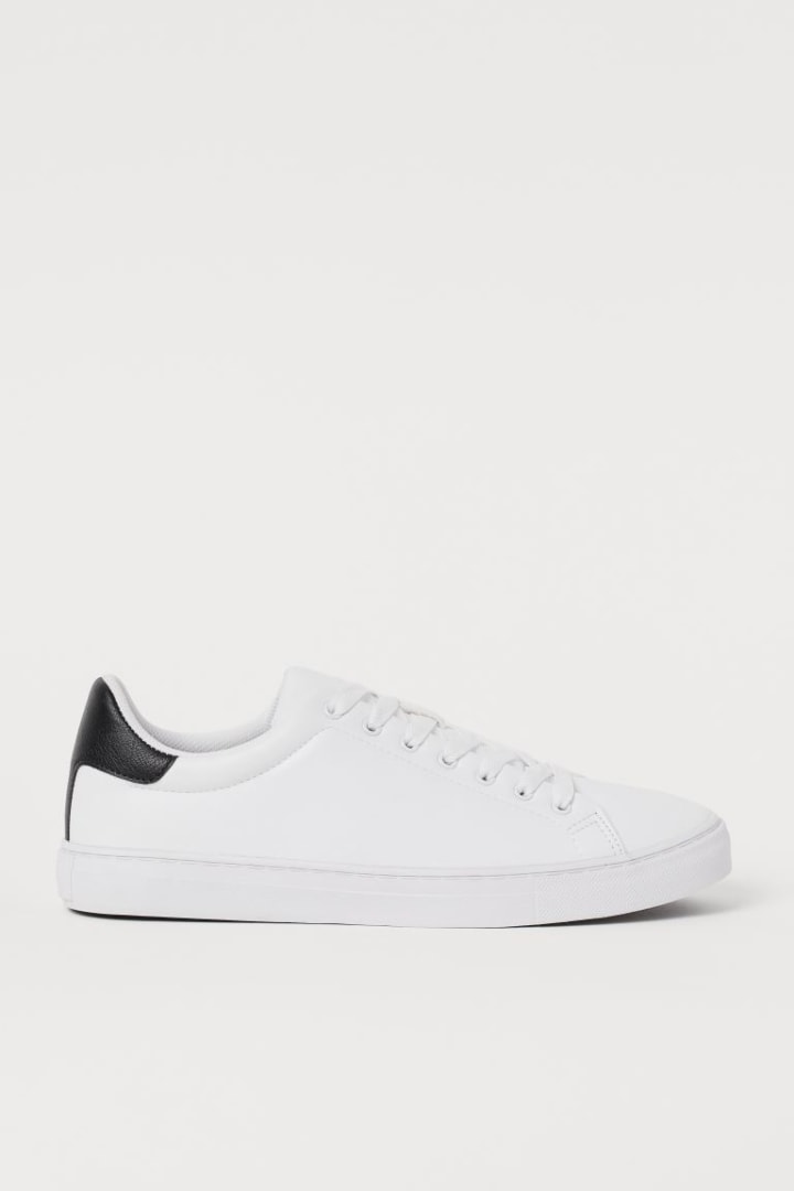 H&amp;M White Sneakers