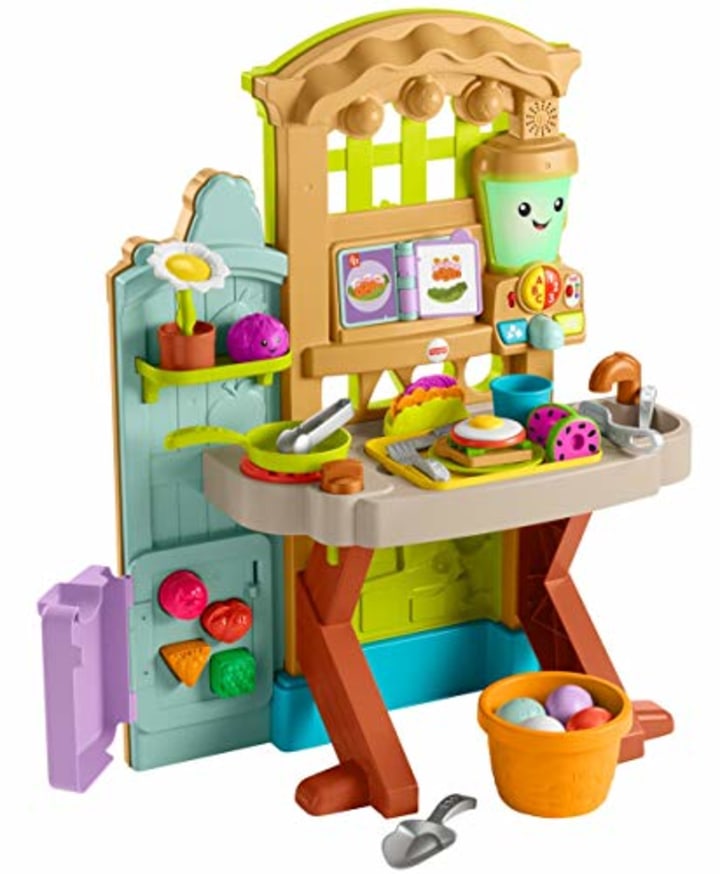 Fisher-Price Laugh &amp; Learn Grow-the-Fun Garden to Kitchen