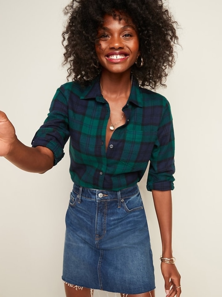 Old Navy Classic Plaid Flannel