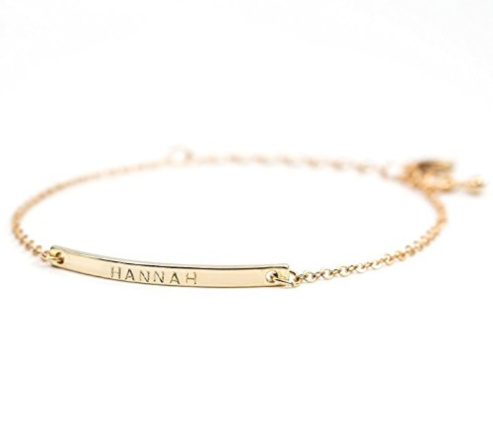 Petite Boutique 16K Gold Personalized Bracelet