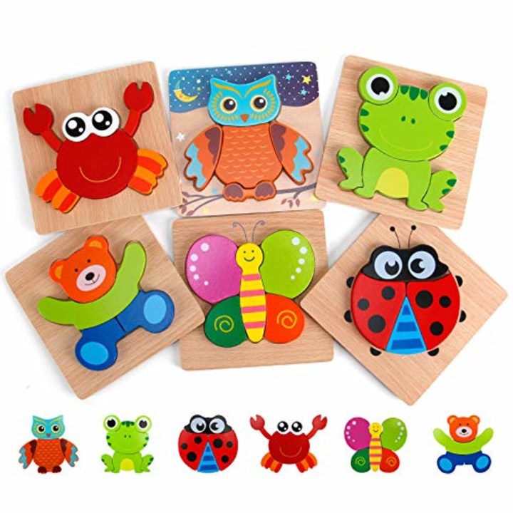 Slotic Wooden Puzzles for Toddlers