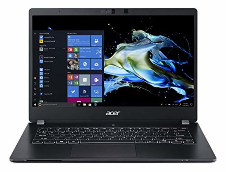 Acer TravelMate P6 Thin &amp; Light Business Laptop, 14&quot; FHD IPS, Intel Core i5-8265U, 8GB DDR4, 256GB SSD, 20 Hrs Battery, Win 10 Pro, TPM 2.0, Mil-Spec, Fingerprint Reader, TMP614-51-54MK