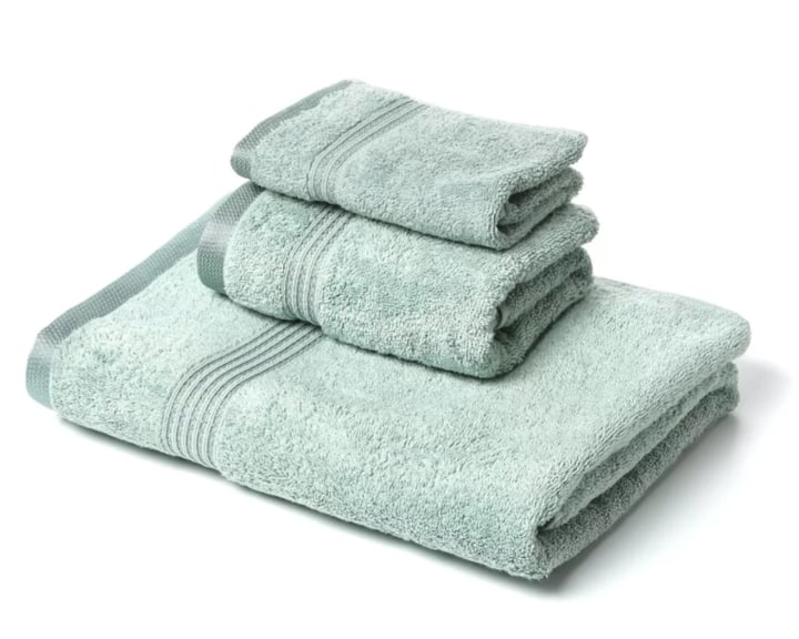 Patric 3 Piece Egyptian-Quality Cotton Towel Set