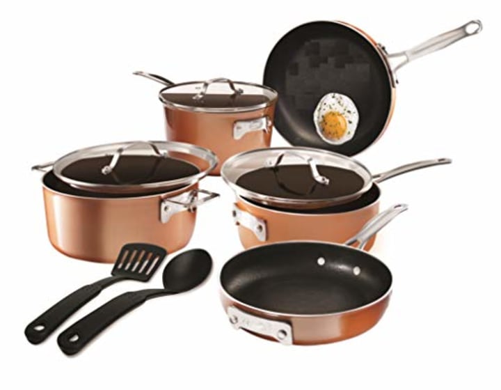 Gotham Steel Stackable Pots and Pans