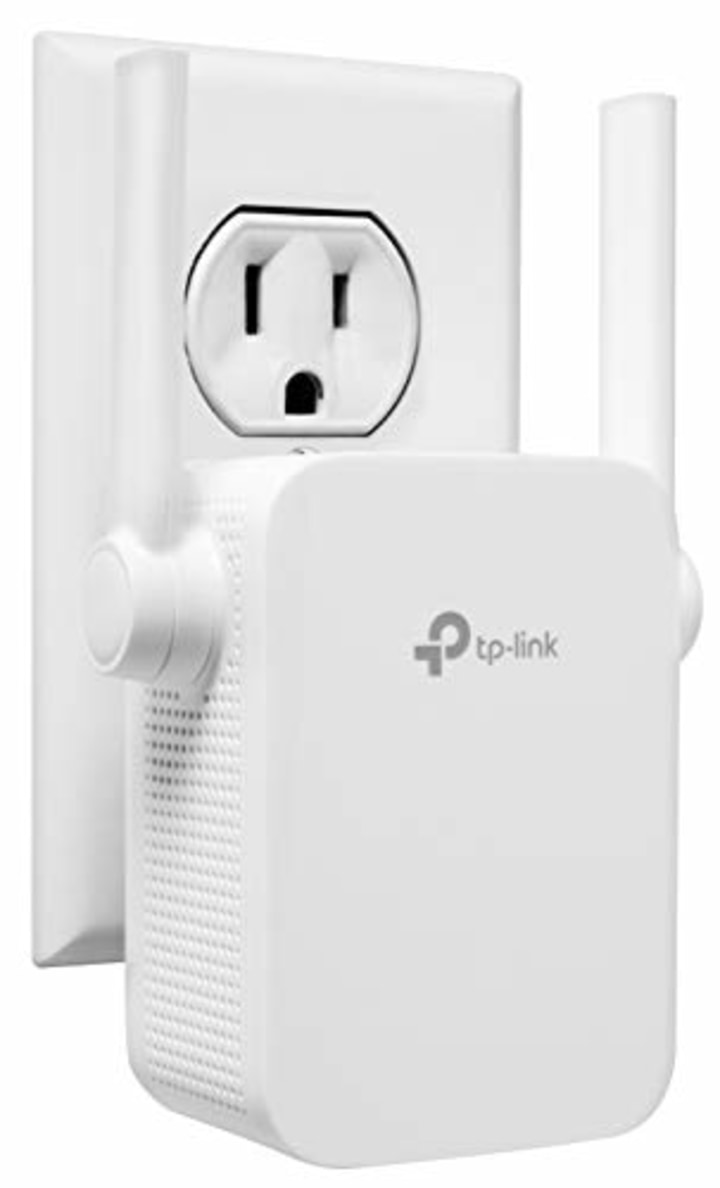 TP-Link N300 WiFi Extender(TL-WA855RE)-Covers Up to 800 Sq.ft, WiFi Range Extender supports up to 300Mbps speed, Wireless Signal Booster and Access Point for Home, Single Band 2.4Ghz only
