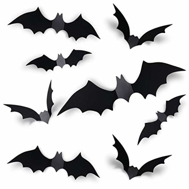 Coogam 3D Halloween Bats