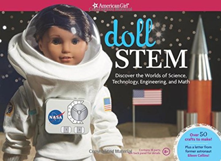 Doll STEM: Discover the worlds of Science, Technology, Engineering, and Math.