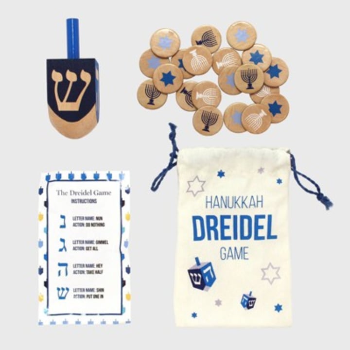 Hanukkah Dreidel Game Set