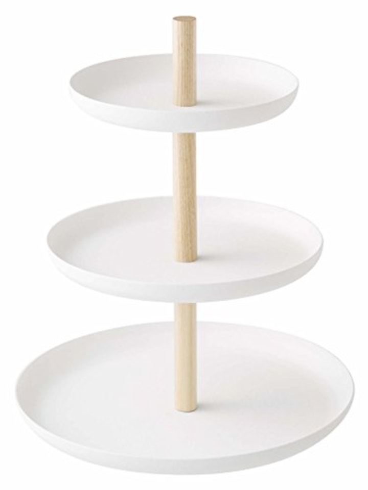 Yamazaki Home Tosca 3-Tier Food Serving Stand