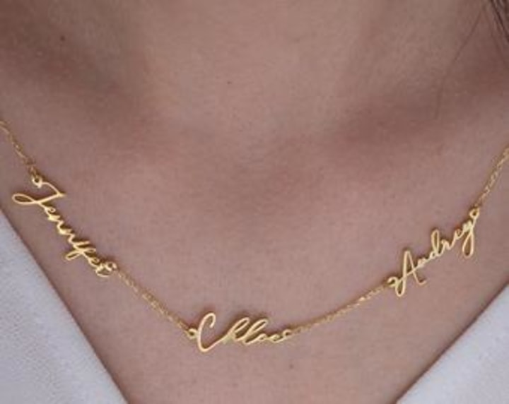 Caitlynminimalist Personalized Name Necklace