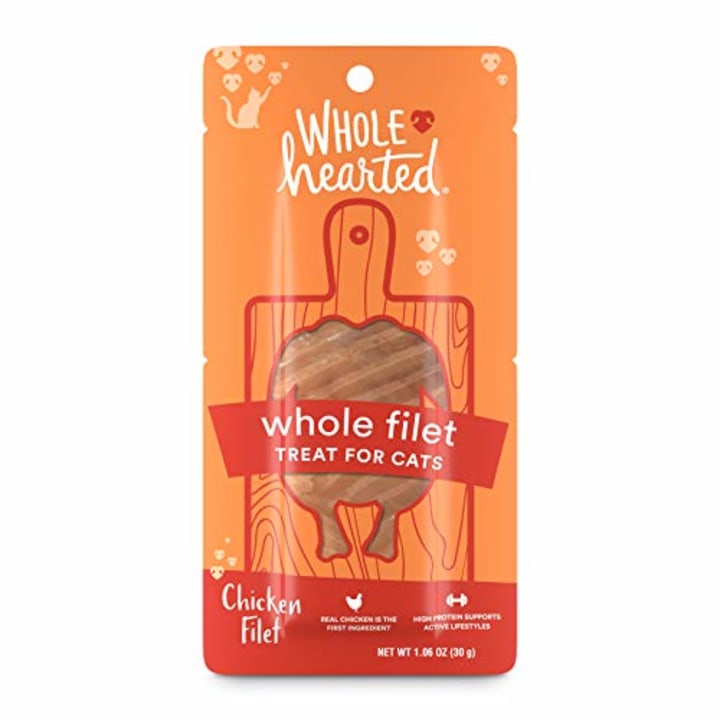 WholeHearted Protein-Rich Chicken Filet Cat Treat, 1.06 oz.