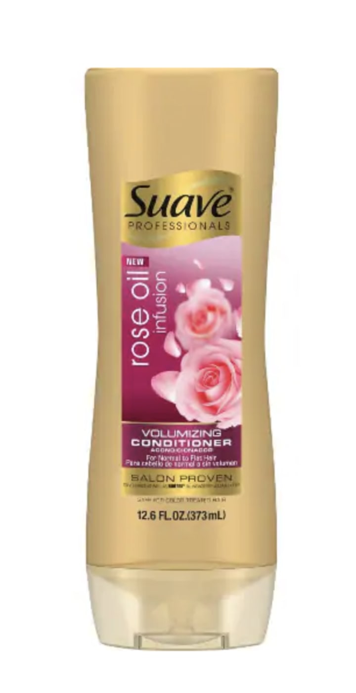 Suave Rose Oil Infusion Volumizing Shampoo and Conditioner