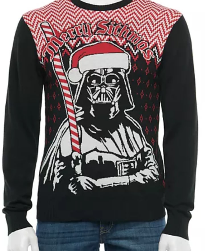 Darth Vader Santa Christmas Sweater