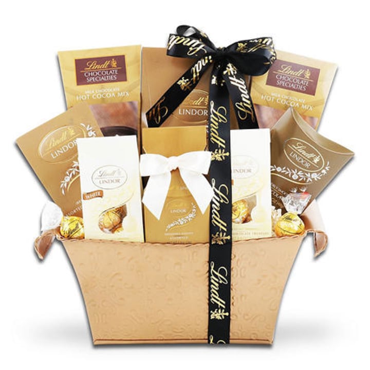 The Gifting Group Non Holiday Lindt Chocolate Basket