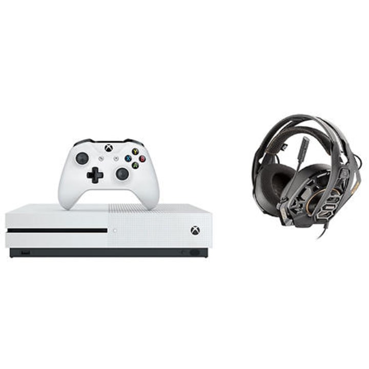 Microsoft Xbox 1 S Bundle: Console and Headset
