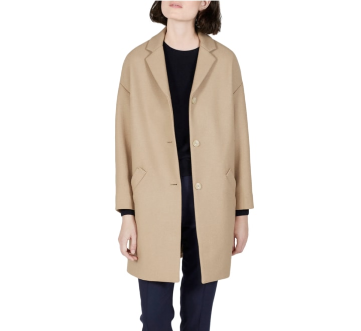Everlane The Cocoon Wool Blend Coat