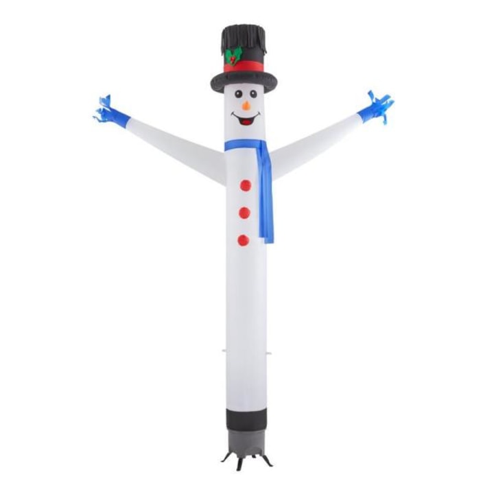 12 ft. Animated Pre-Lite Inflatable Jolly Jiggler Santa