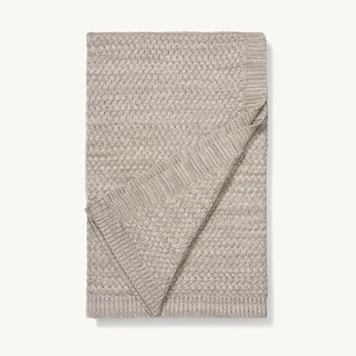 Chunky Knit Throw Blanket, regularly