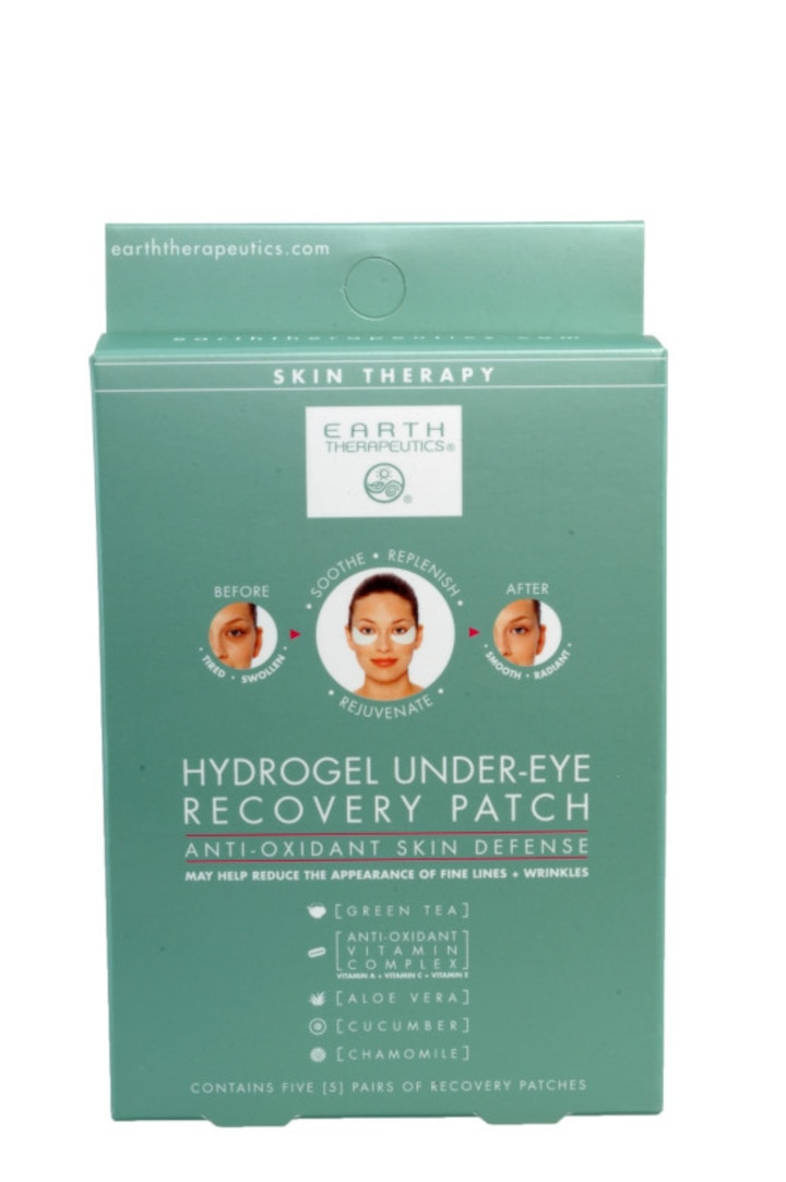 Earth Therapeutics Skin Therapy. Under-Eye Patch, Gold Hydrogel , Recovery - 5 pairs