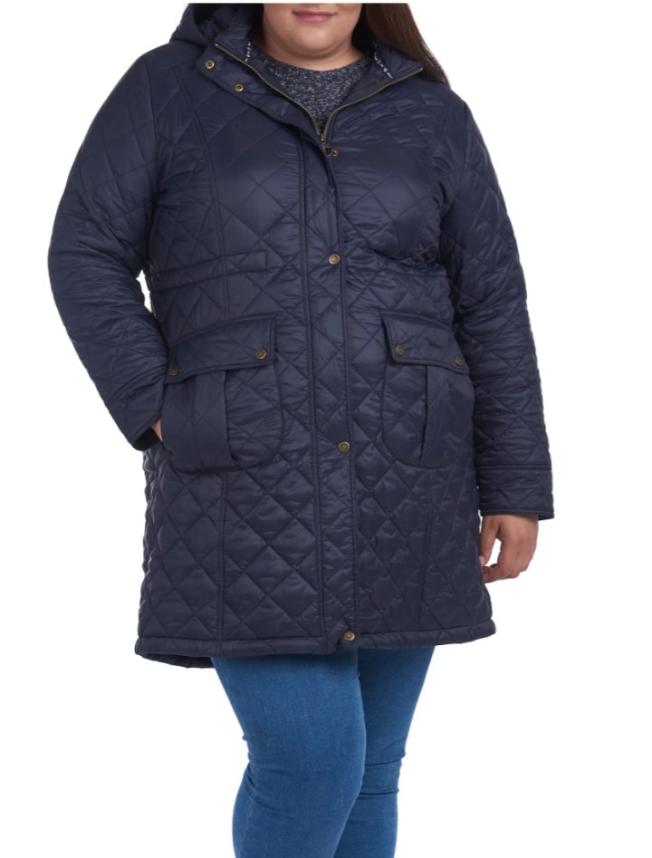 Barbour Jenkins Quilted Hooded Coat