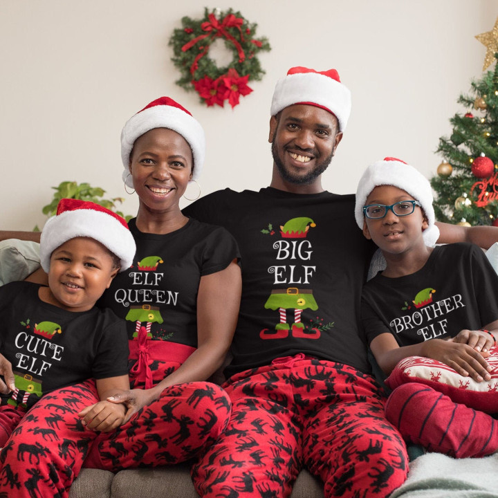 Personalized Matching Christmas Shirts for Families