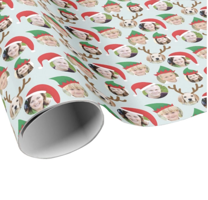 Christmas Crew Custom Holiday Wrapping Paper