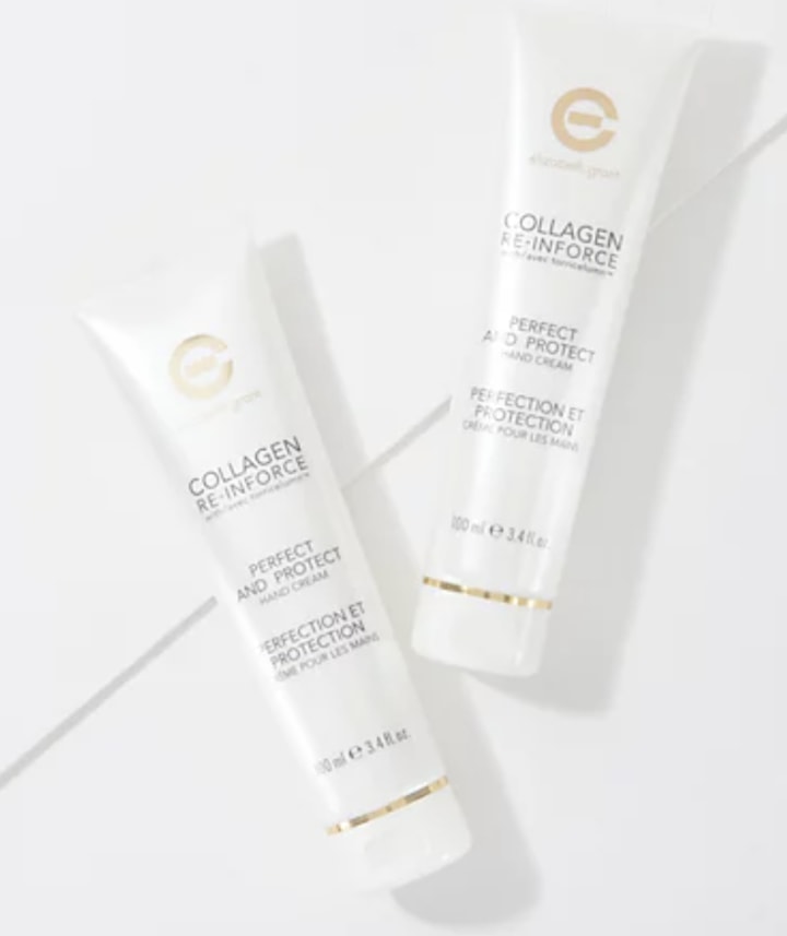 Elizabeth Grant Collagen Re-Inforce Hand Cream 3.4-oz Duo