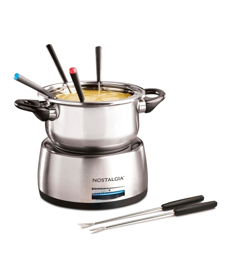 6-Cup Stainless Steel Fondue Pot