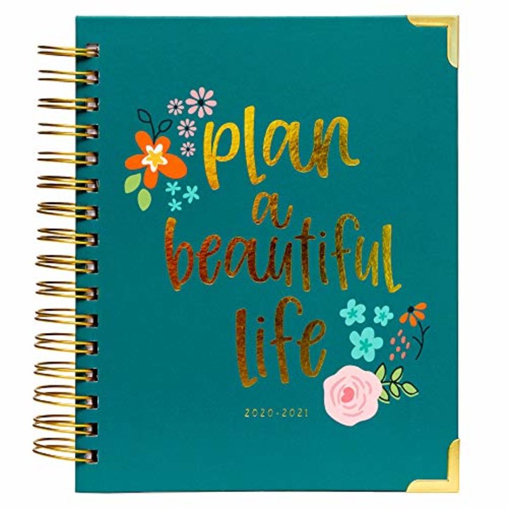 Bullet Journal Style Notebook Goal Setting and Positivity Planner