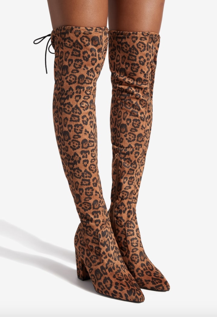 Aubriana Stretch Over The Knee Boot