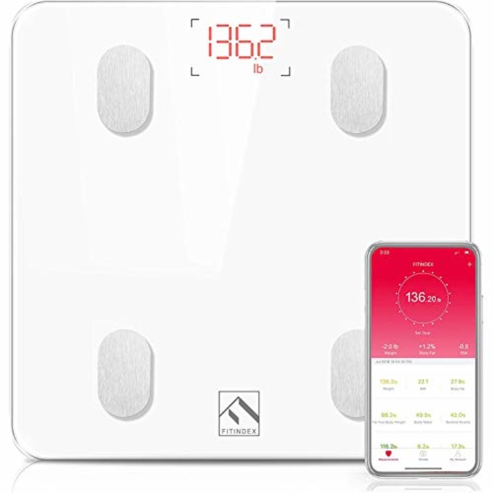 FITINDEX Bluetooth Body Fat Scale
