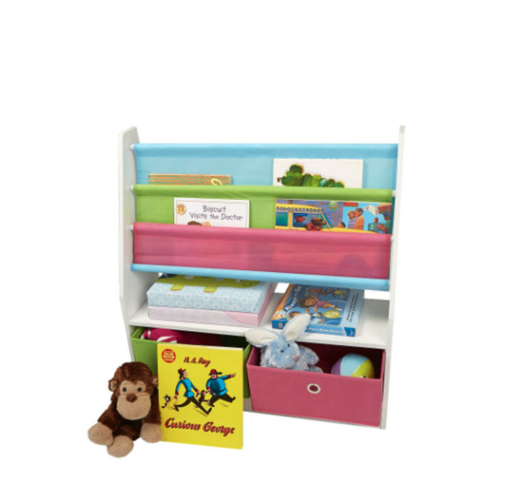 Toy Storage Organizer Kids Book Organizer