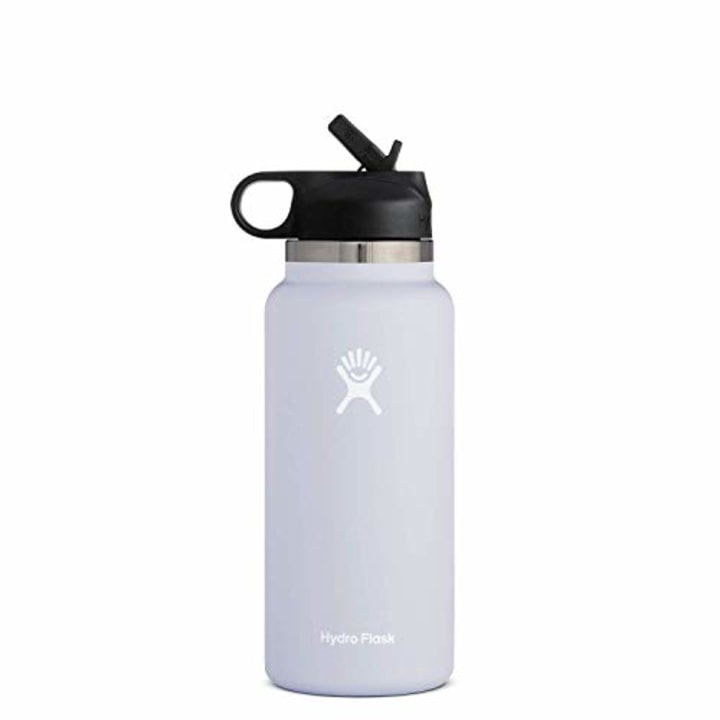 Hydro Flask Water Bottle - Wide Mouth Straw Lid 2.0