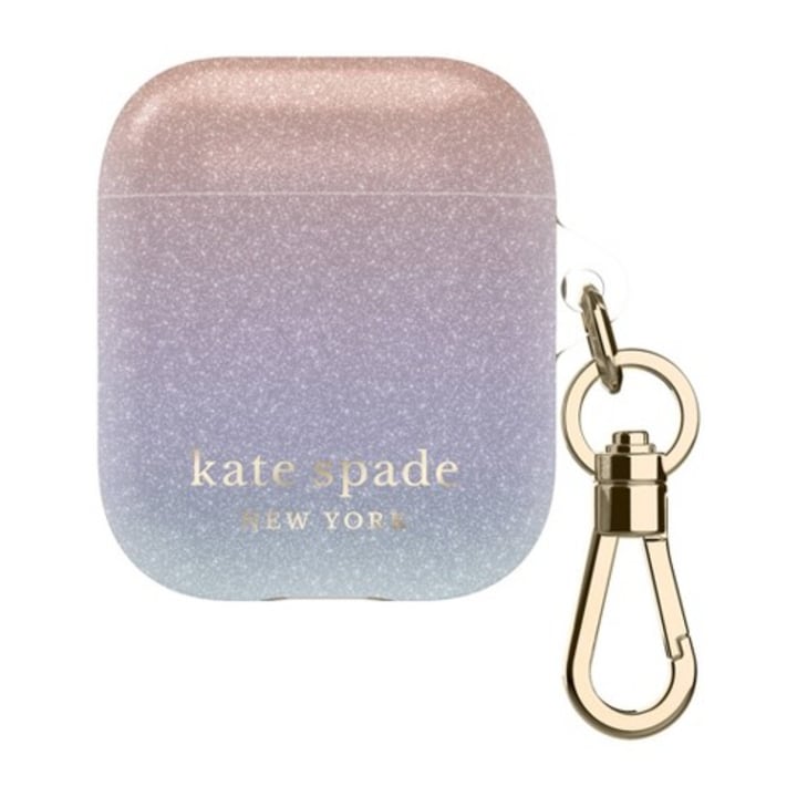 Kate Spade New York AirPods Case - Ombre Glitter Pink