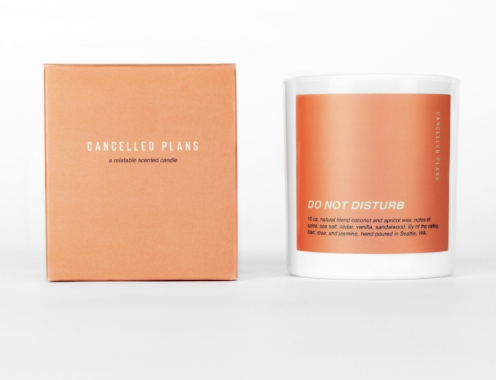 Cancelled Plans Do Not Disturb Candle