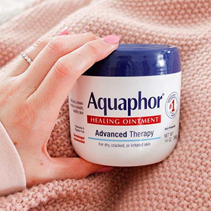 Aquaphor Healing Ointment - Dry Skin Moisturizer - Dry Hands, Heels, Elbows, Lips - 7 Oz Tube