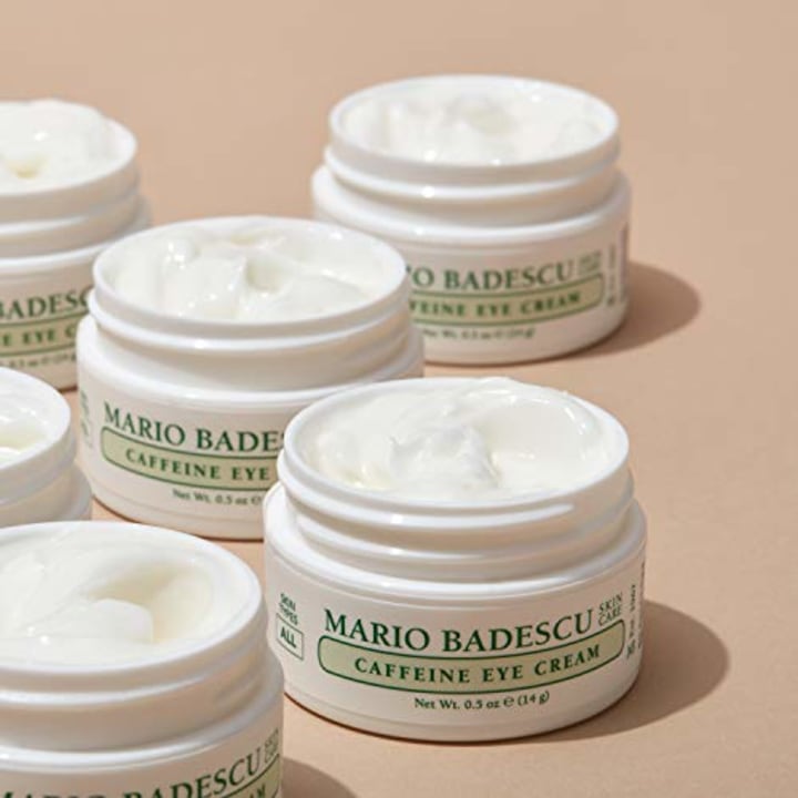 Mario Badescu Caffeine Eye Cream, Hydrates, Revitalizes, Reduces Wrinkles, Dark Circles and Puffiness, 0.5 oz.