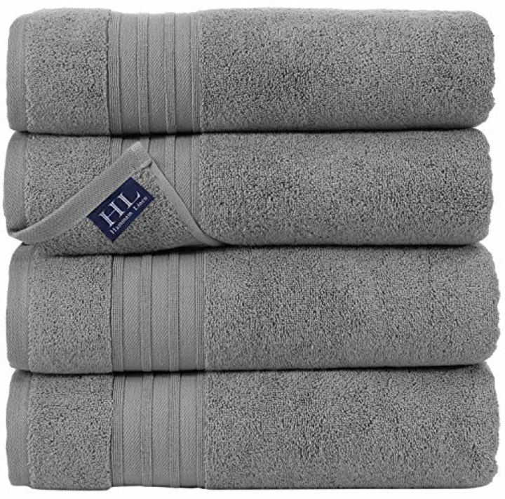 Hammam Linen 4-Piece Set Bath Towels