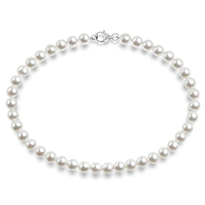 PAVOI White Simulated Shell Pearl Necklace