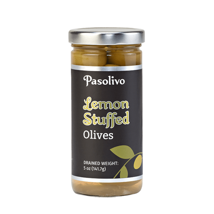 Zesty Lemon Stuffed Olives
