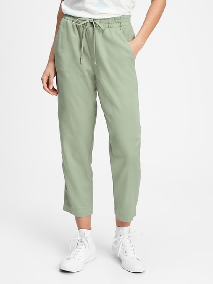 Easy Straight Pull-On Pants With Washwell(TM)