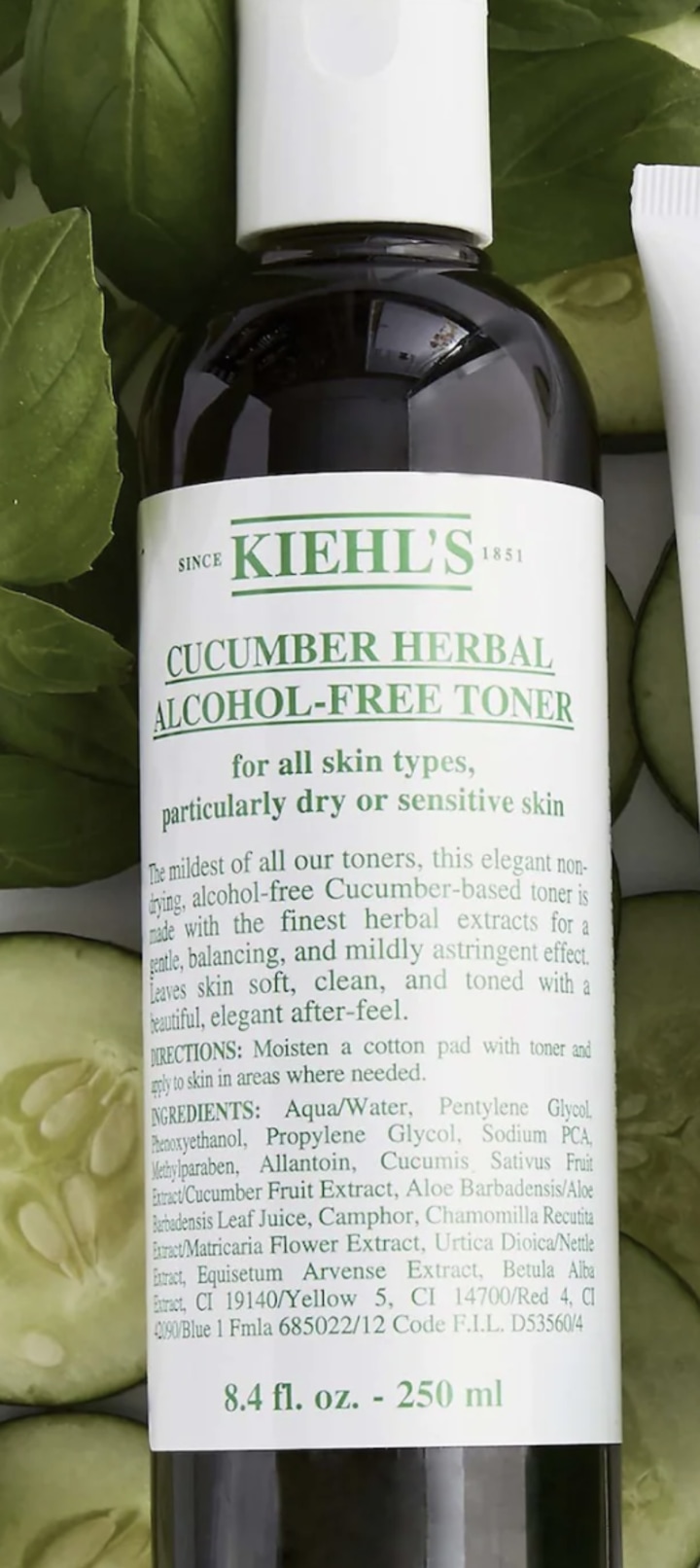 Kiehl’s Cucumber Herbal Alcohol-Free Toner