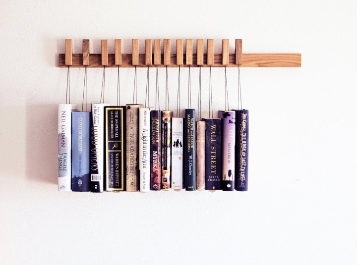 Wooden Book Rack, Magazine Rack, Book shelf,