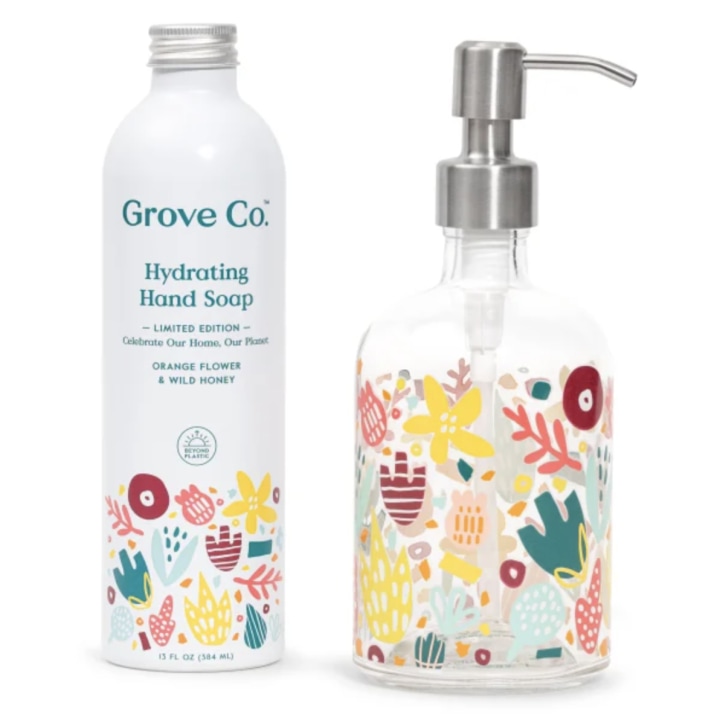 Grove Co. Hand Soap + Hand Soap Dispenser