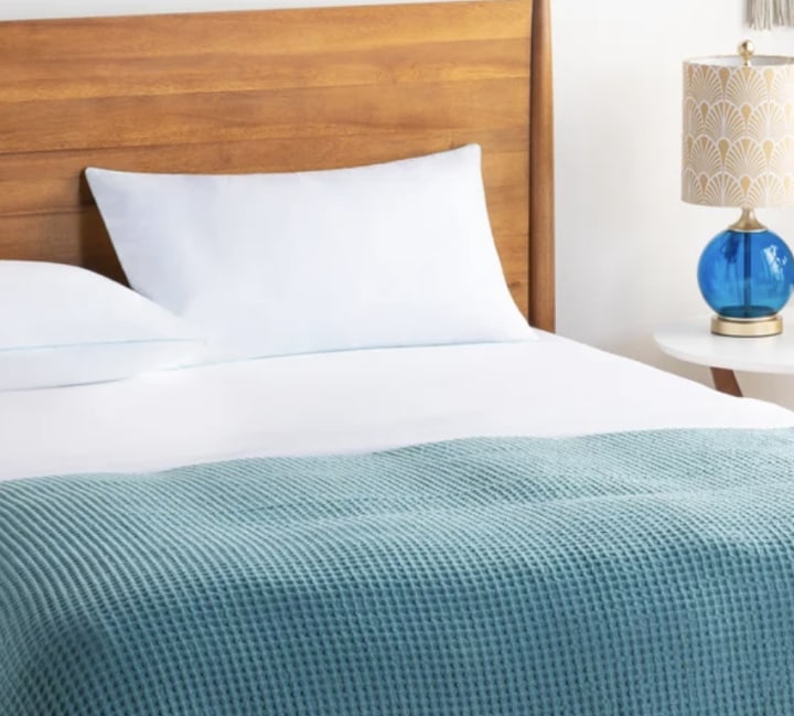 Wayfair Sleep Encased Cooling Memory Foam Plush Support Pillow