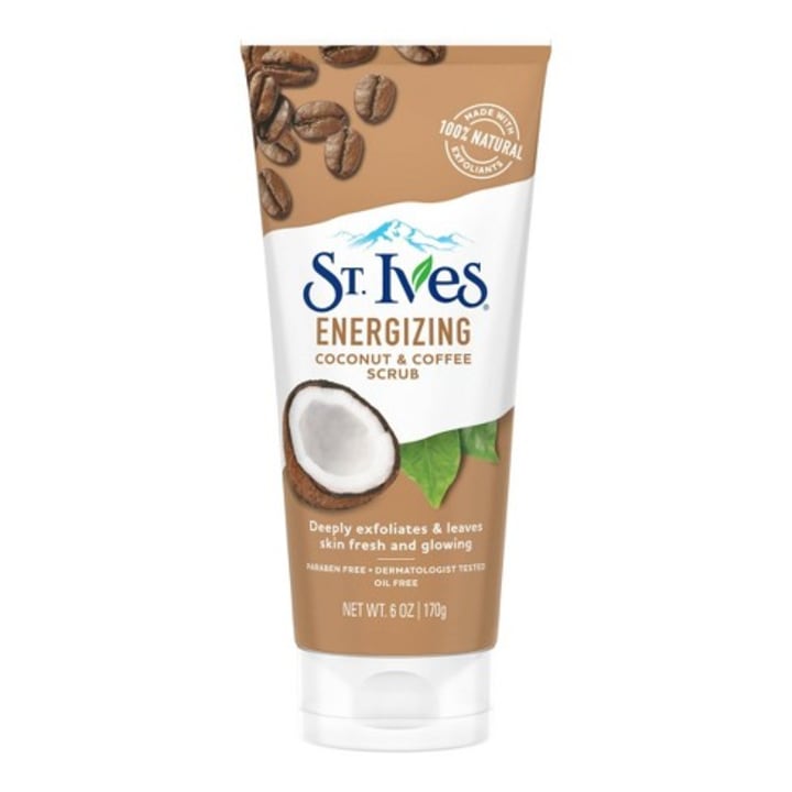 St. Ives Energizing Scrub - Coconut &amp; Coffee - 6oz