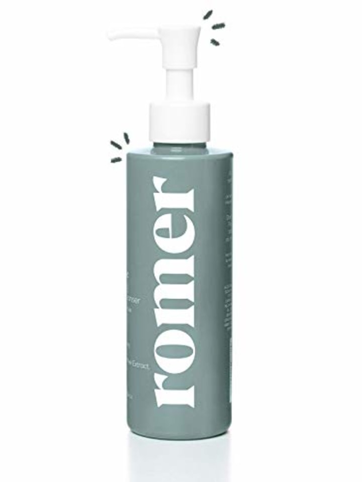 Romer Cleanse Nourishing Gel-Oil Cleanser - Gentle Aloe-based Face Wash, Hydrating, Makeup Removing (190ml/6.4oz)